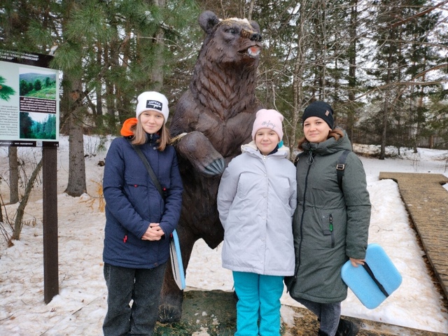 Семейный поход Первых.